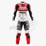 Combinaison Moto en Cuir Ducati Jorge Lorenzo 2018 Une ou Deux Pièces