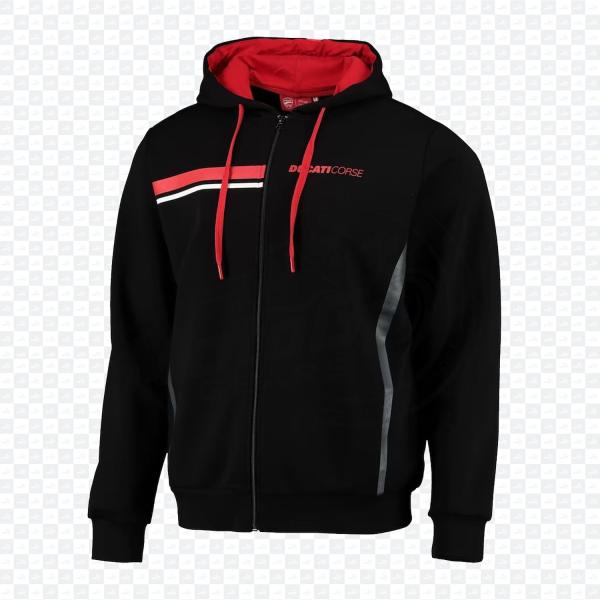 Ducati Lenovo Team 2023 Francesco Bagnaia Number 1 Full Zip Hoodie