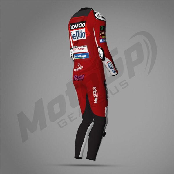 Combinaison Cuir Moto Enea Bastianini Ducati Lenovo – Sur Mesure