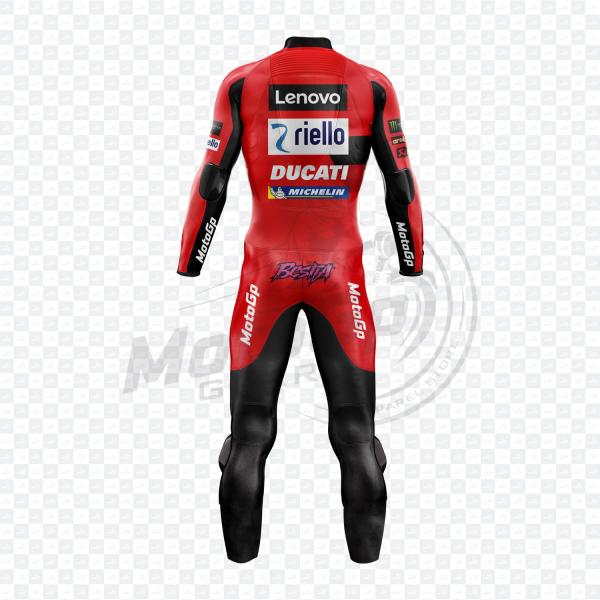 Bastianini MotoGP 2023 Ducati Racing Suit - MotoGP Gears