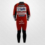 Combinaison en Cuir Francesco Bagnaia Lenovo Ducati MotoGP – Édition Premium Certifiée CE