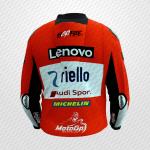 Chaqueta de Cuero Francesco Bagnaia Ducati Lenovo Racing – Edición 2024
