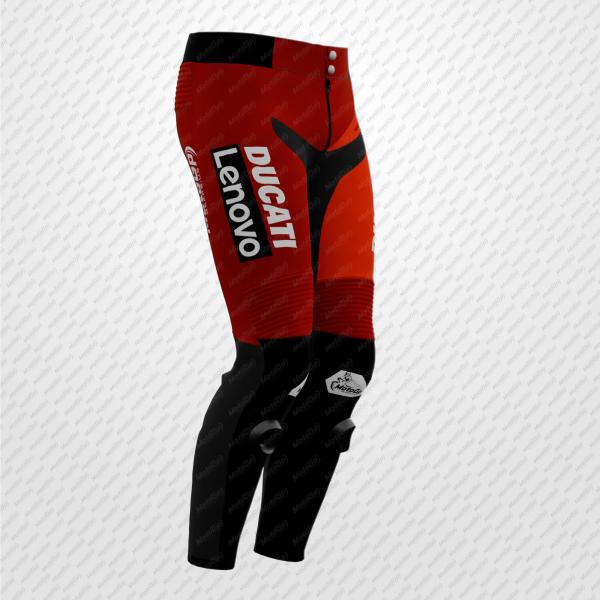 Pantalon de Course Francesco Bagnaia 2025 Lenovo Ducati MotoGP – Cuir Premium