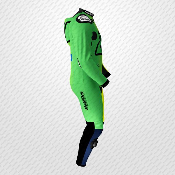 Monster Energy Pro Green Racing Suit – Franco Morbidelli 2024 Edition