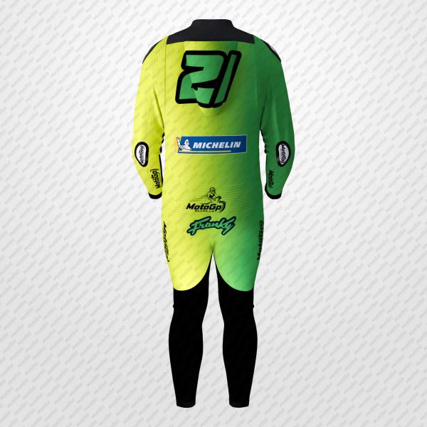 Monster Energy Pro Green Racing Suit – Franco Morbidelli 2024 Edition