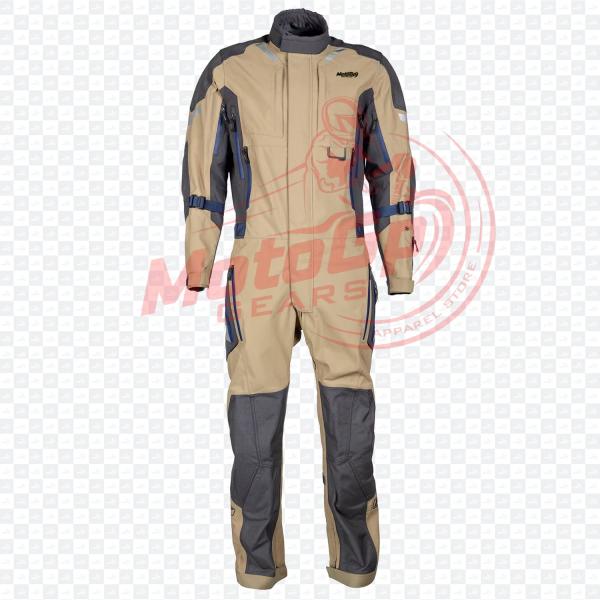 Combinaison de Course Moto Zenith Fusion Cordura – Marron Clair