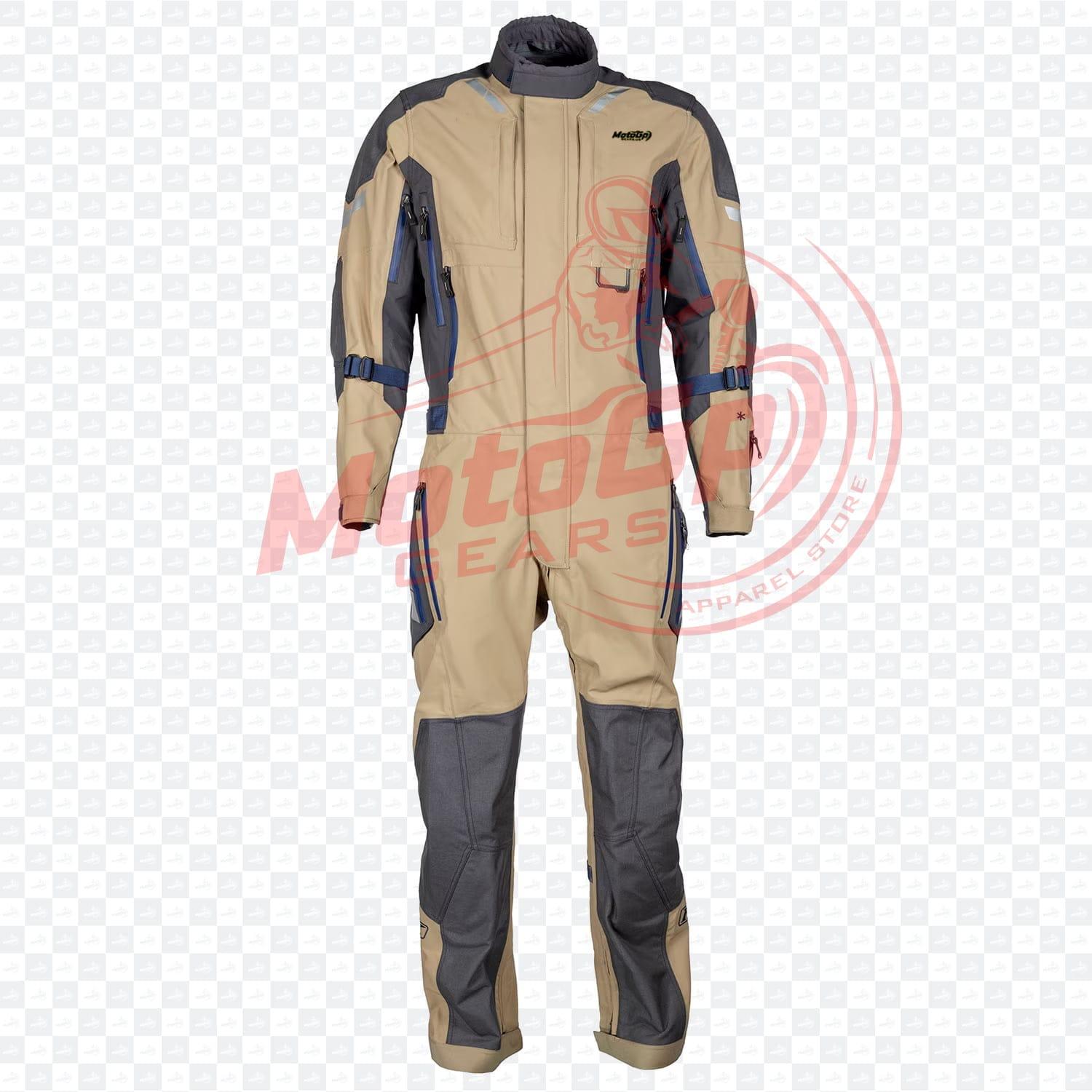 Combinaison de Course Moto Zenith Fusion Cordura – Marron Clair