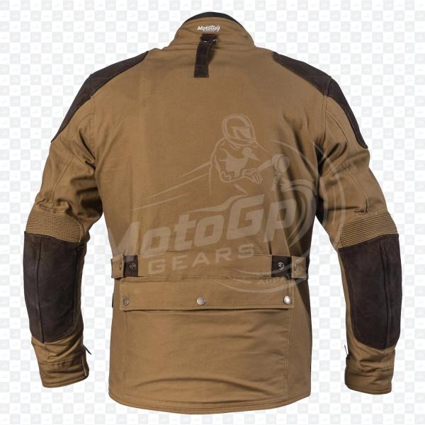 Lumen Sync Braune Textil-Rennjacke – Stilvoll & Langlebig