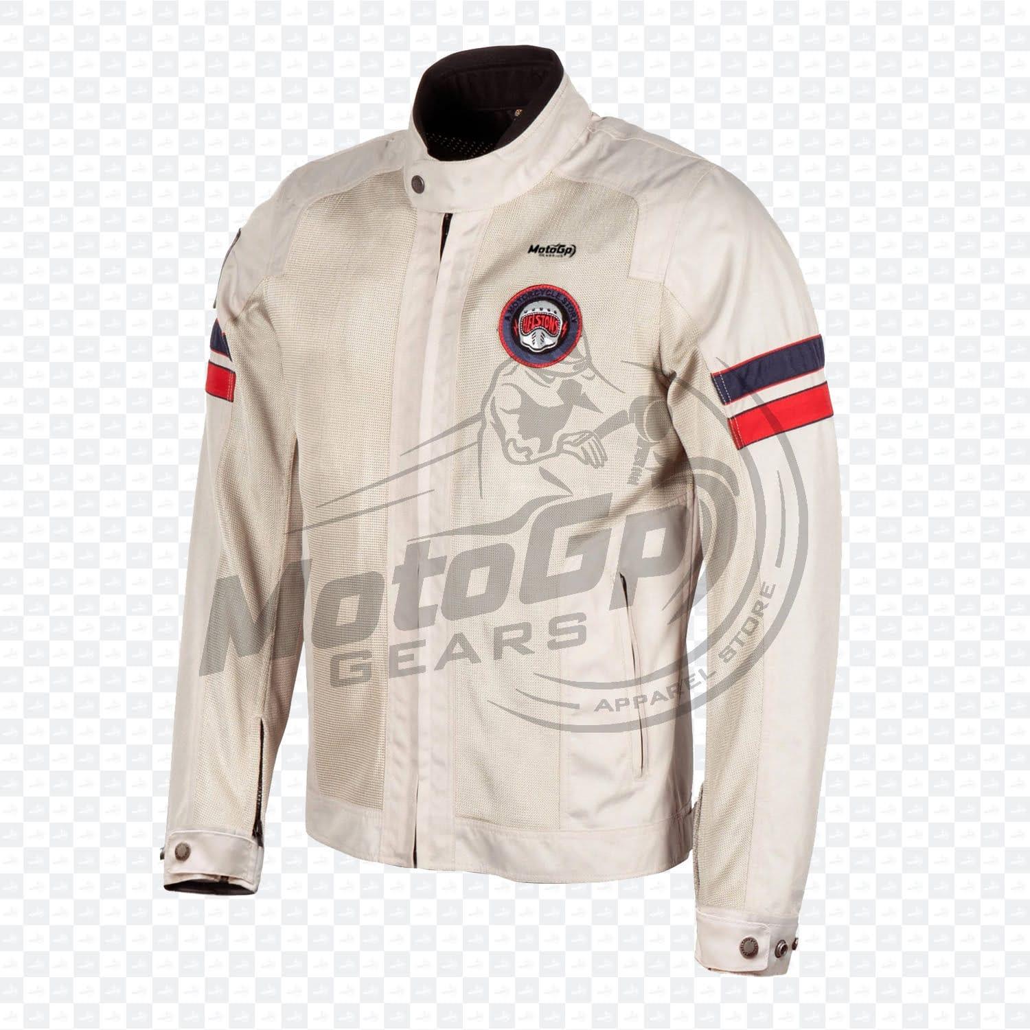 HyperVibe Skin-Tone Textile Racing Jacket Flawless Ride