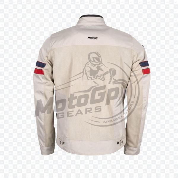 HyperVibe Skin-Tone Textile Racing Jacket Flawless Ride