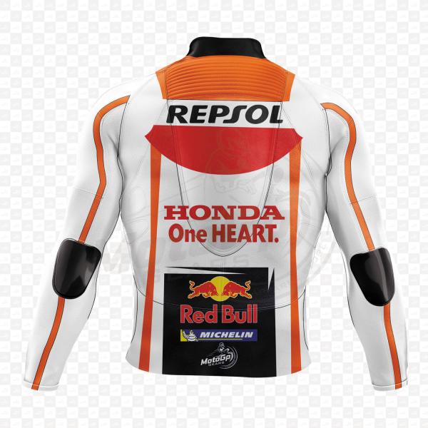 Giacca Moto Honda Marc Marquez 2018 in Pelle