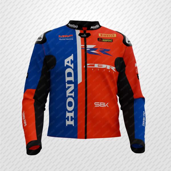 Combinaison en Cuir Iker Lecuona Honda SBK 2025 – Édition Premium Certifiée CE