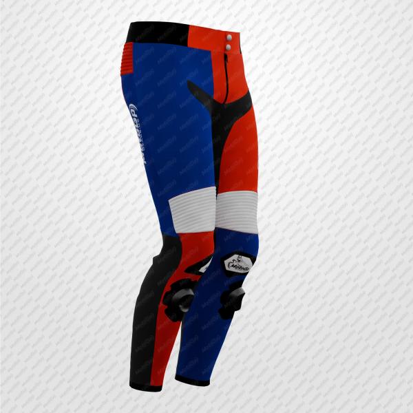 Iker Lecuona Honda Motorcycle Racing SBK Pant 2025 – Premium Leather CE-Certified Race Pants