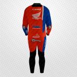Combinaison en Cuir Iker Lecuona Honda SBK 2025 – Édition Premium Certifiée CE
