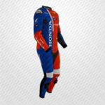 Combinaison en Cuir Iker Lecuona Honda SBK 2025 – Édition Premium Certifiée CE