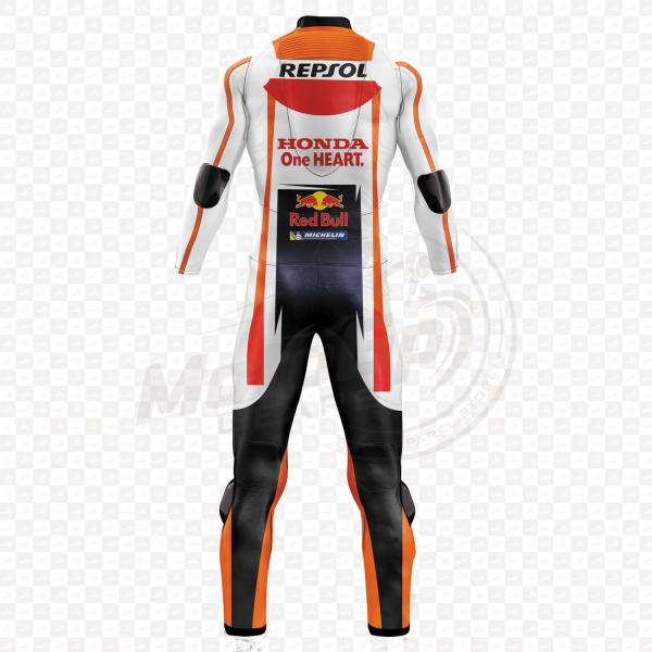 Traje de Moto de Cuero Honda Dani Pedrosa 2018 Repsol