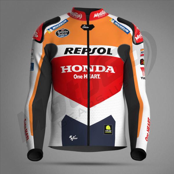 Giacca da Corsa Honda Repsol Nuova 2024 – Pelle MotoGP