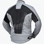 Zenith Flux Black & Gray Textile Racing Jacket