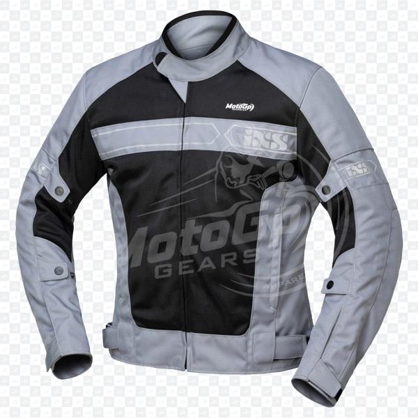 Zenith Flux Black & Gray Textile Racing Jacket