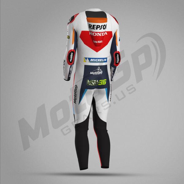 Traje de Cuero Joan Mir 2024 Repsol Honda – Edición MotoGP