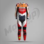 Traje de Cuero Joan Mir 2024 Repsol Honda – Edición MotoGP