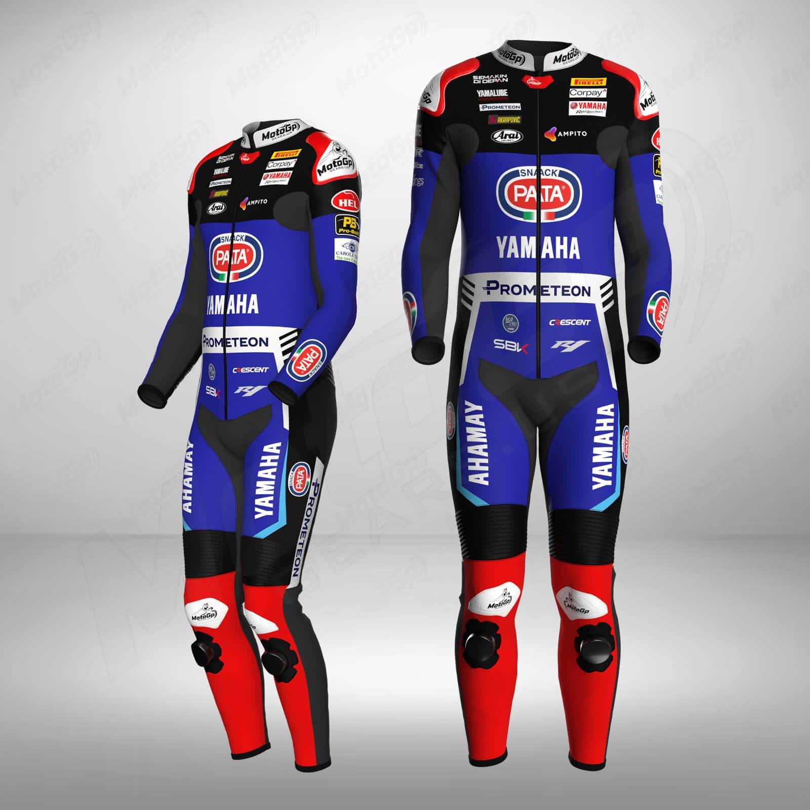 Jonathan Rea Yamaha Pata Snack WSBK 2024 Racing Suit
