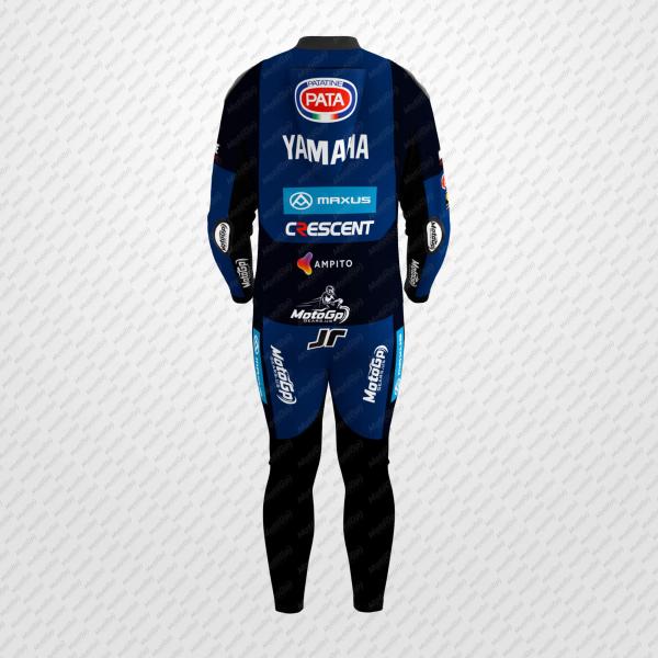 Jonathan Rea Yamaha SBK 2025 MotoGP Leather Racing Suit – Professional Grade Motorcycle Gear
