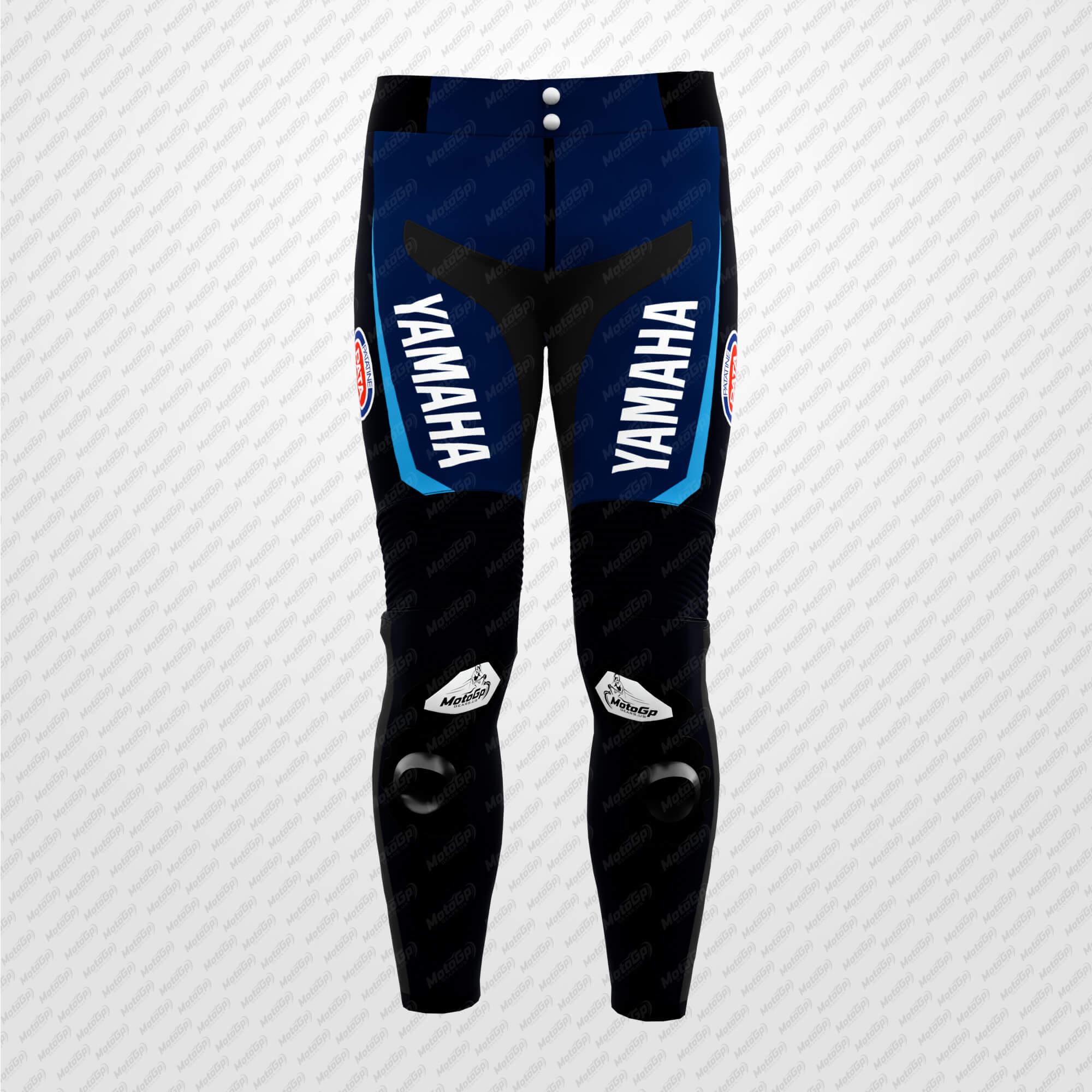 Jonathan Rea Yamaha SBK 2025 Leder-Rennhose – Maßgeschneidert