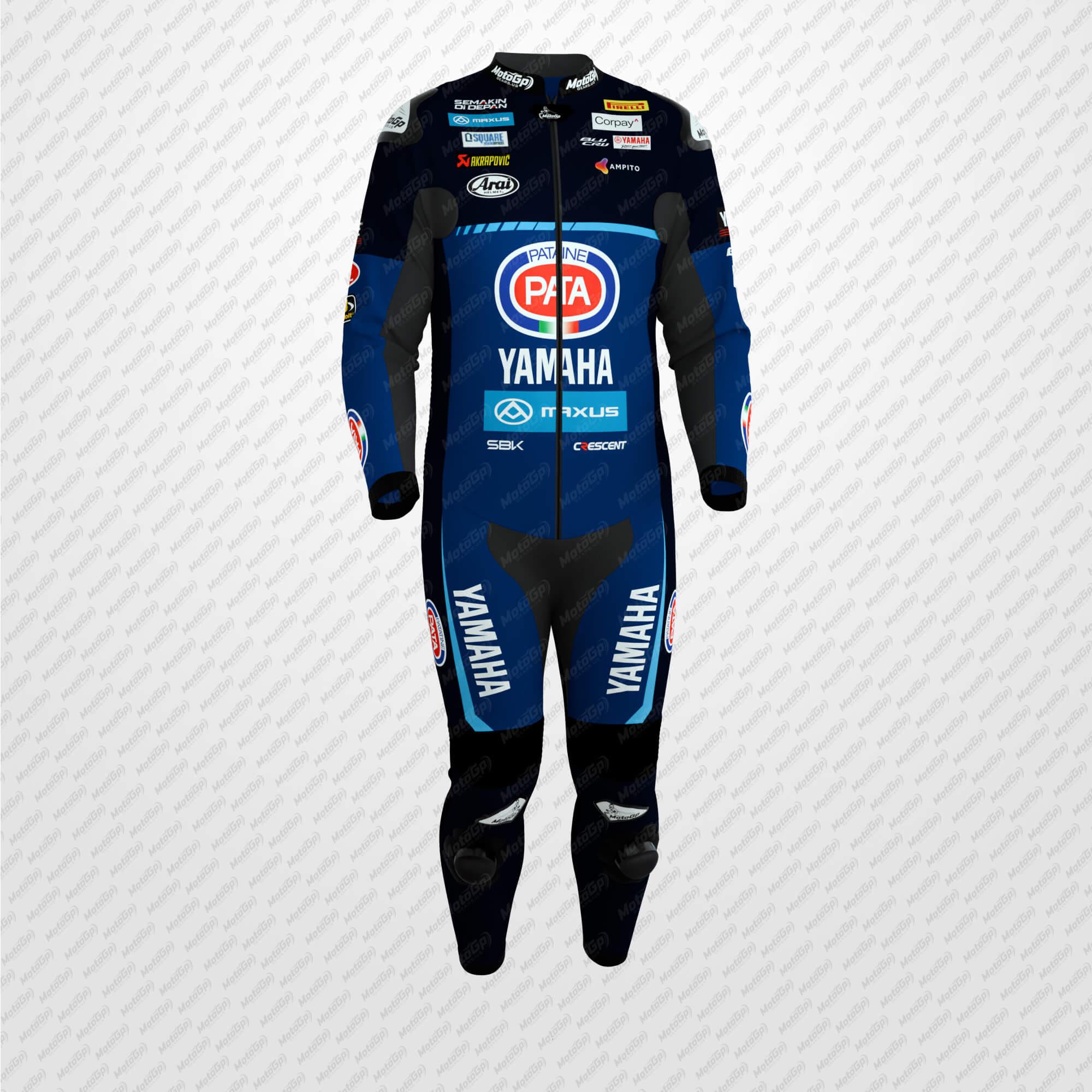 Jonathan Rea Yamaha SBK 2025 Leather Racing Suit – Custom Made