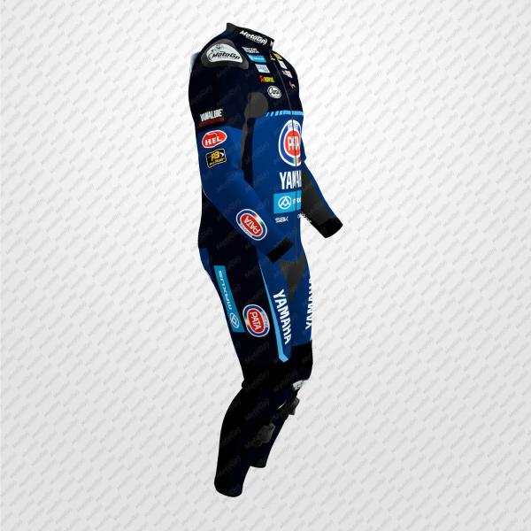 Jonathan Rea Yamaha SBK 2025 Leather Racing Suit – Custom Made