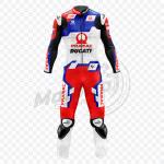 Jorge Martin Ducati Biker Weißer Leder-Rennanzug