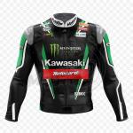 Kawasaki Jonathan Rea 2016 Motorrad WSBK Lederjacke