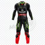 Combinaison Moto en Cuir Kawasaki Jonathan Rea 2018