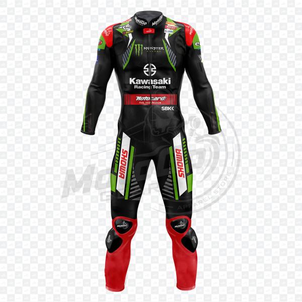Combinaison Moto Kawasaki Jonathan Rea 2019 Une ou Deux Pièces en Cuir