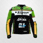 Traje de Cuero Garrett Gerloff Kawasaki – SBK 2025 Edition