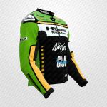 Chaqueta de Cuero Garrett Gerloff Kawasaki – SBK 2025 Edition