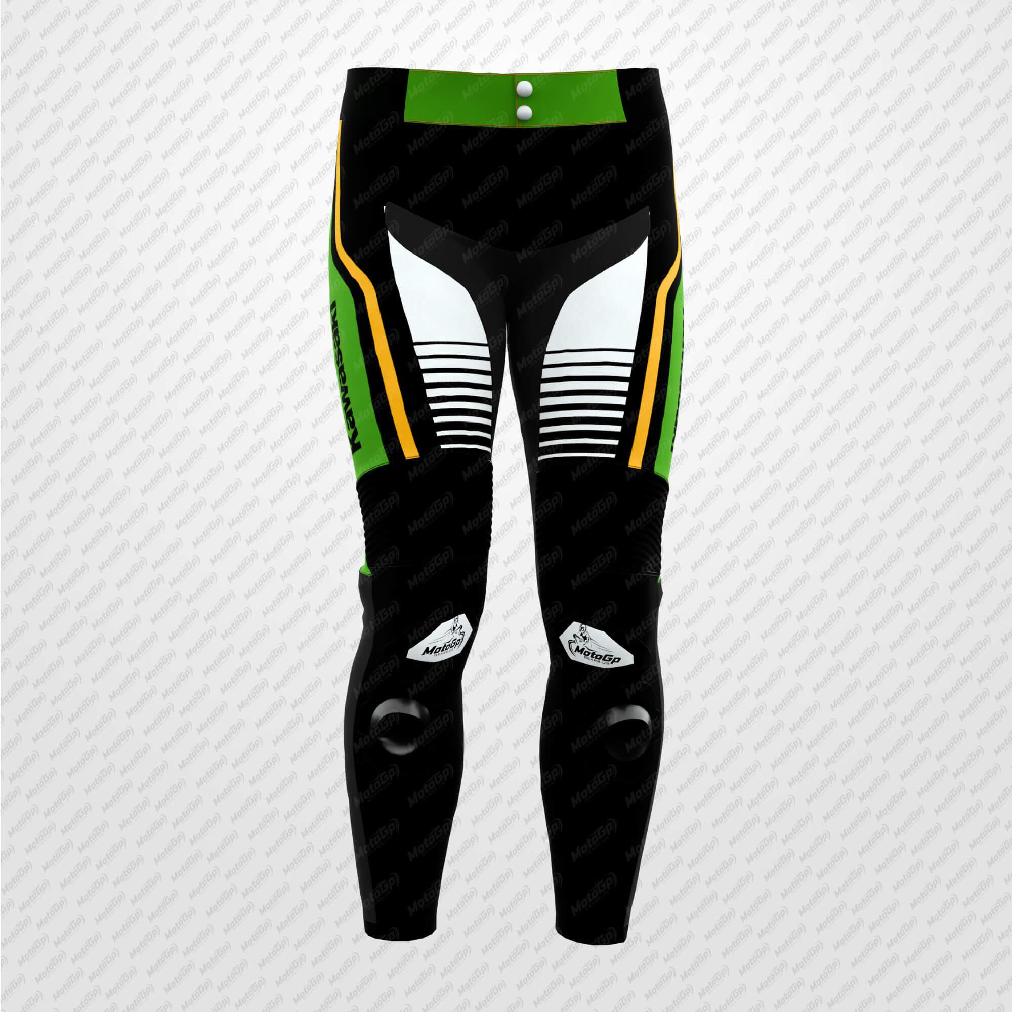 Garrett Gerloff Kawasaki Leder-Rennhose – SBK 2025 Edition