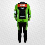 Traje de Cuero Garrett Gerloff Kawasaki – SBK 2025 Edition