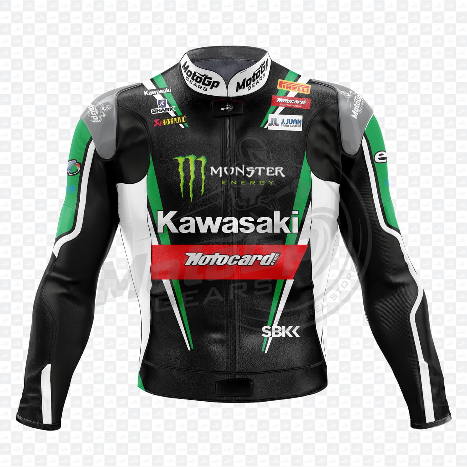 Chaqueta moto Kawasaki Jake Holden 2016 Ninja Green