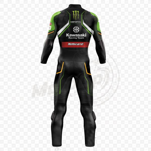 Kawasaki Alex Lowes 2020 Rennlederanzug WSBK
