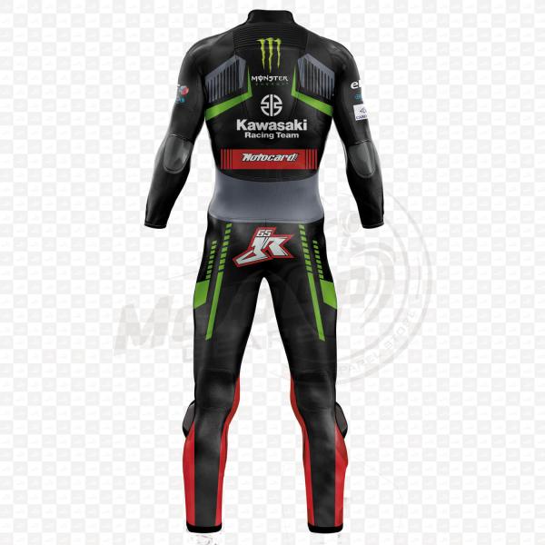 Combinaison Moto en Cuir Kawasaki Jonathan Rea 2018