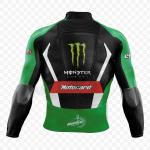 Kawasaki Tom Sykes 2015 MotoGP Lederjacke