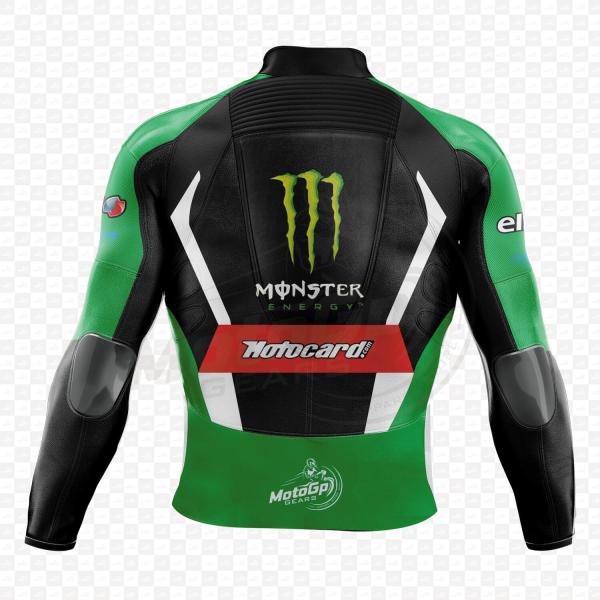 Kawasaki Tom Sykes 2015 MotoGP Lederjacke