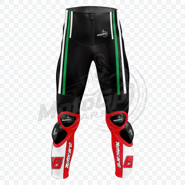 Pantalón de Cuero Personalizado Tom Sykes Kawasaki