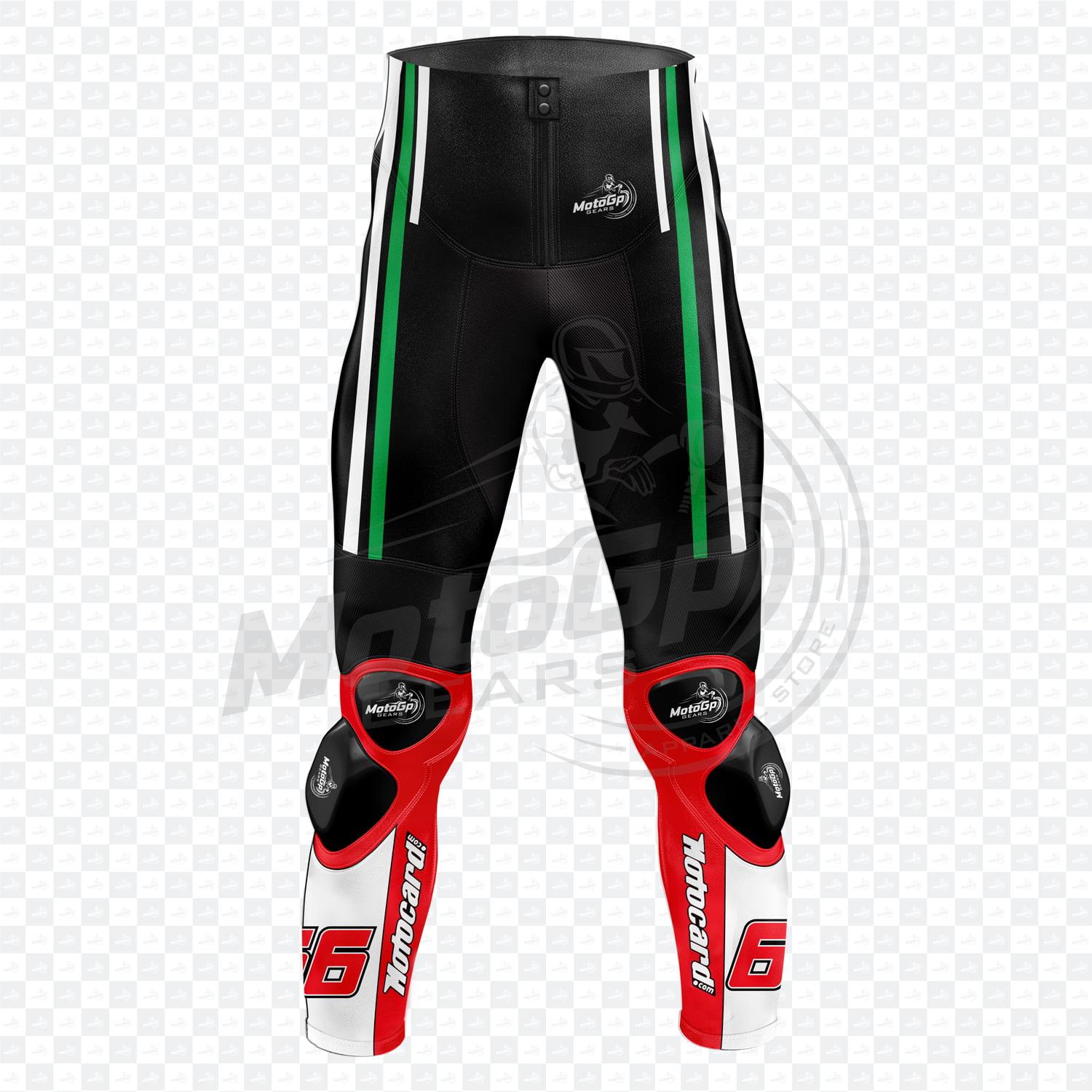 Pantalon en Cuir Personnalisé Tom Sykes Kawasaki