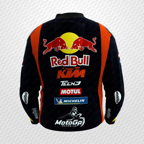 Veste en Cuir Maverick Viñales KTM Red Bull – Édition 2025 par MOTOGP GEARS