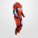 Combinaison en Cuir Luca Marini Honda HRC 2025 MotoGP