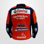 Chaqueta de Cuero Luca Marini Honda HRC MotoGP – Chaqueta Premium