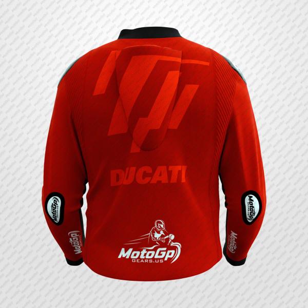 Giacca in Pelle Rossa Marc Marquez Ducati 93 – Edizione Personalizzata