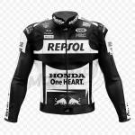 Giacca MotoGP Marc Marquez Winter Test Honda Repsol – Nero & Bianco